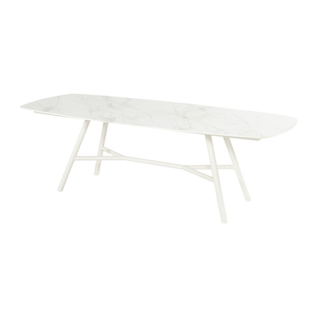 Hartman Benevento Tuintafel &ndash;240x100 cm&ndash;Wit (showmodel)