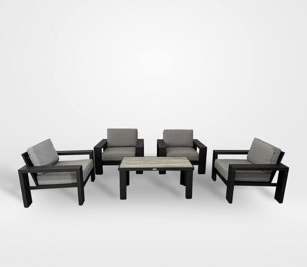 Hartman Titan 5-delige stoel-banl loungeset