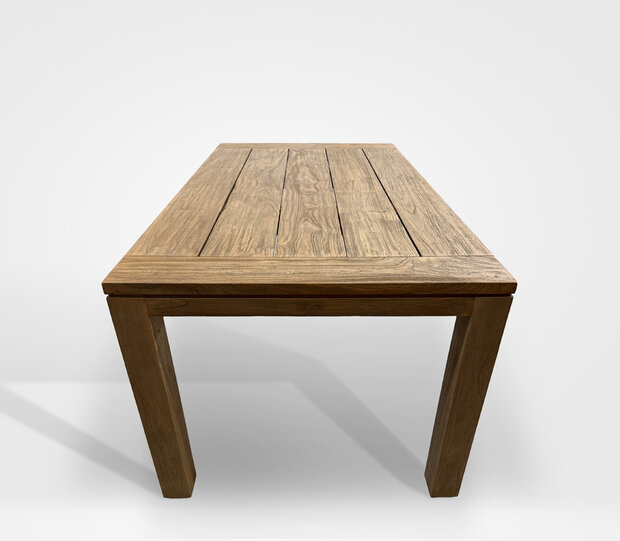 Timbra Bellusco dining tuintafel 180x90x76 cm - Teak - Chester 