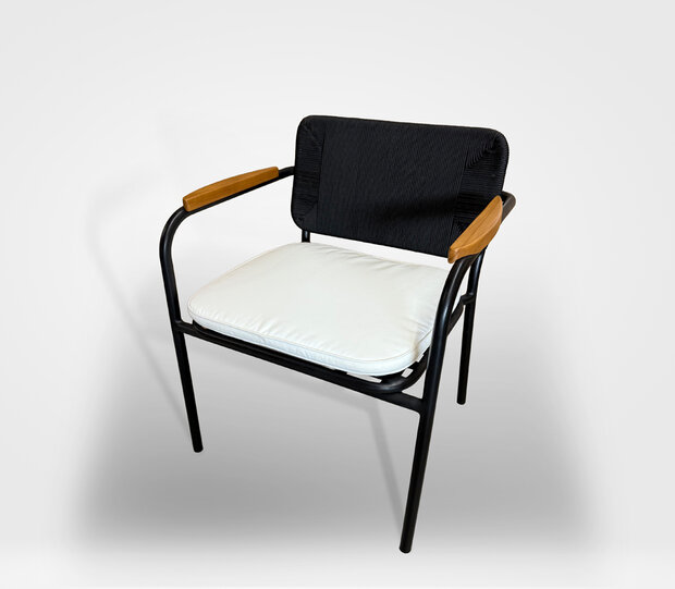 Timbra Domingo Dining Tuinstoel - Aluminium