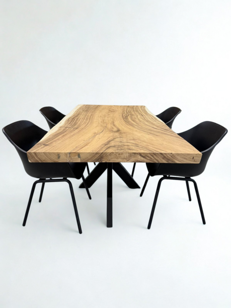 Hartman Amalia/Boomstamtafel 200cm 5-delige dining tuinset