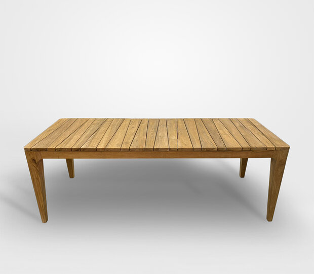 Reteak Bandung dining tuintafel 220x90x76cm