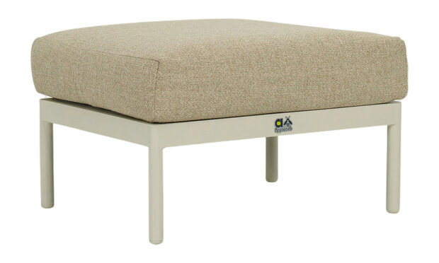 Apple Bee Condor ottoman Oyster - (incl. Bee Wett cushion Cotton Flower)