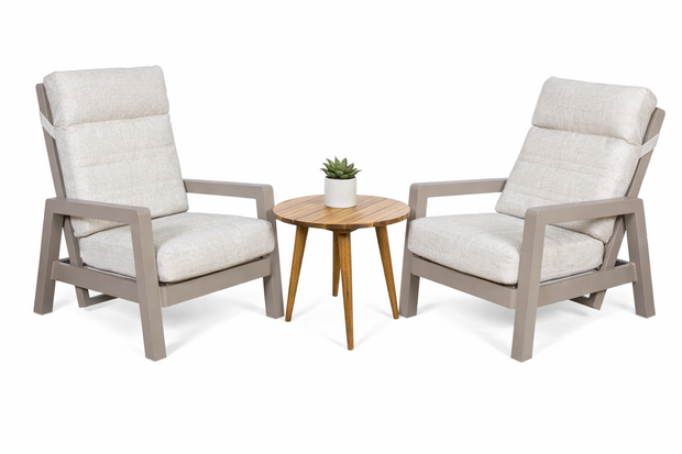 Sensline Valerie duo relax 3-delige loungeset - sand