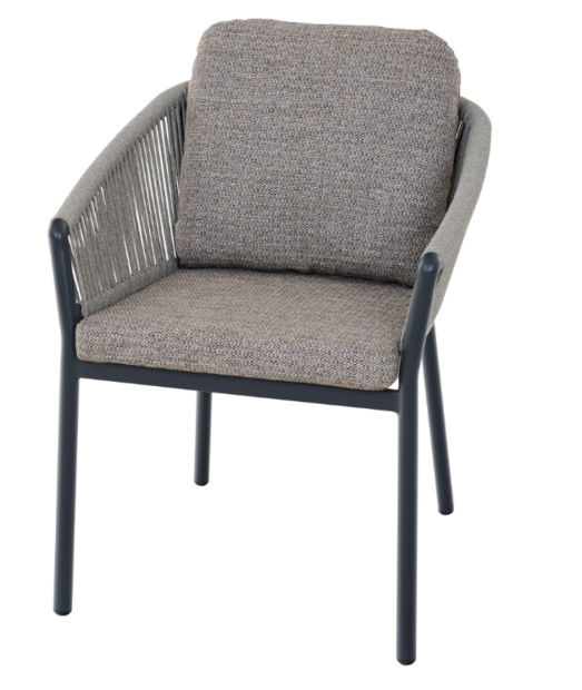 Siena Garden Merano dining tuinstoel - Antraciet