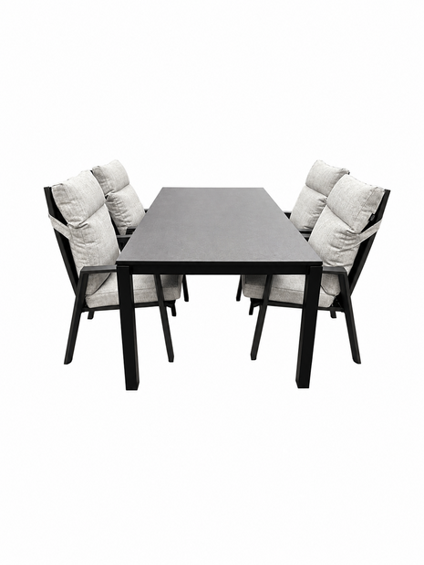Sens-Line Luccio/Matteo 180/250cm 5-delige dining tuinset