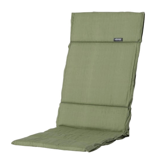 Madison tuinkussen hoge rug Fiber 125x50 cm - Groen