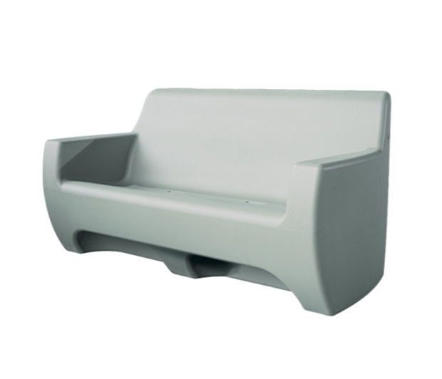 Happy Sofa waterbank 168cm - Salie Groen (incl. pomp en aansluitset)