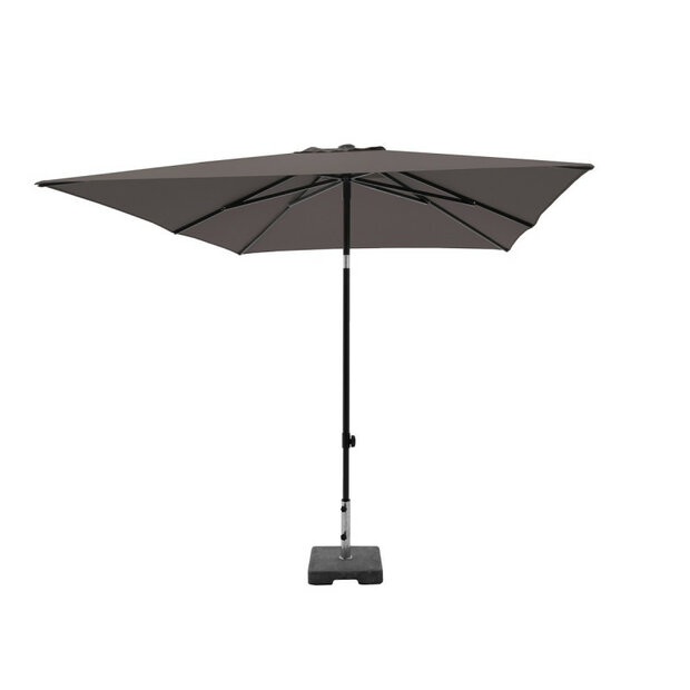 Madison Moraira Push-up stokparasol 230x230 cm &ndash; Taupe (excl. voet)