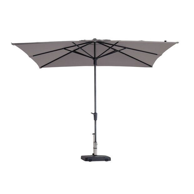 Madison Syros Luxe stokparasol 280x280 cm &ndash; Taupe (excl. voet)
