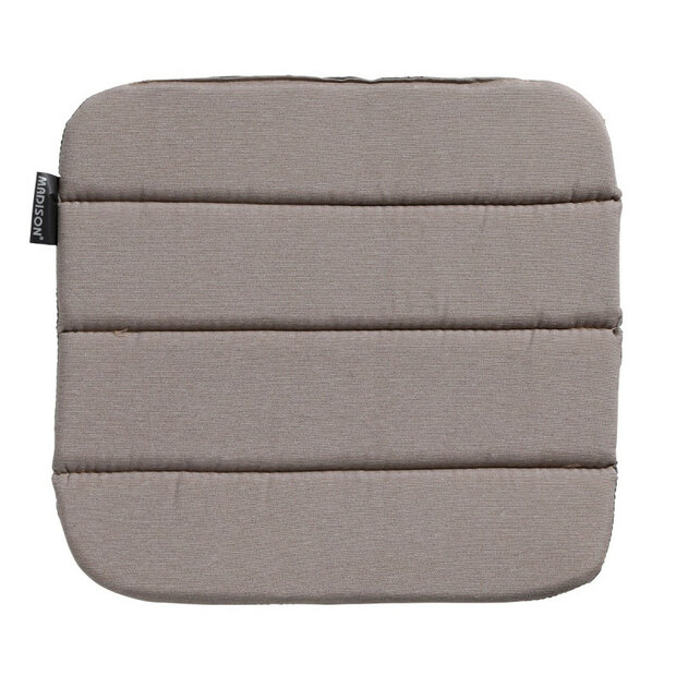 Madison modern 40x40 cm dining zitkussen panama - taupe 