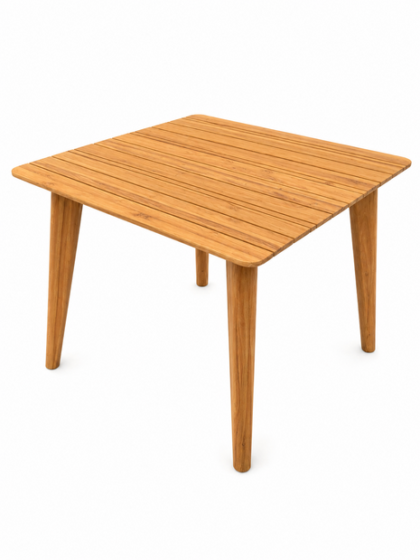 Reteak Solo dining tuintafel 100x100x76 cm