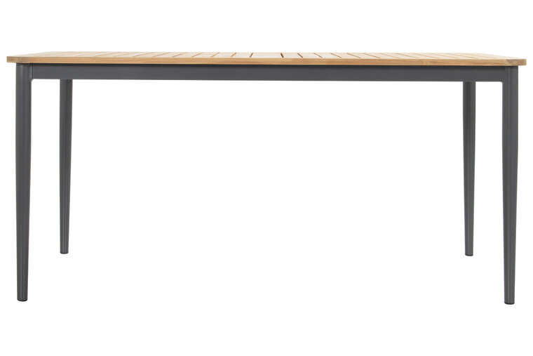 Hartman Silencio Dining Tuintafel - Aluminium - Antraciet - 160x90x74cm