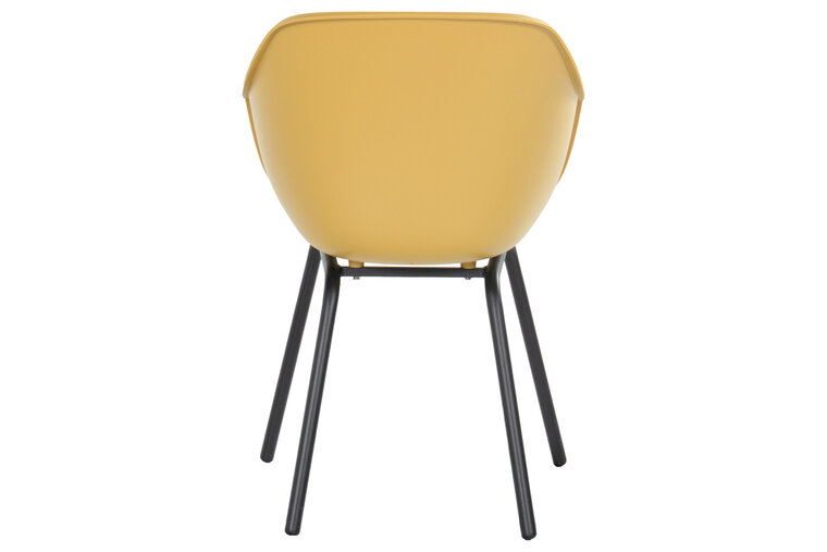 Hartman Iris Rondo Black/Yellow - Kunststof - 58x57x83cm