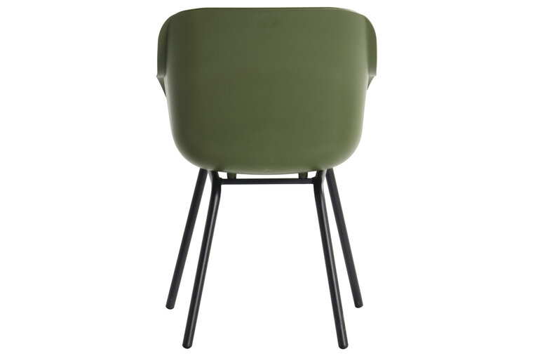 Hartman Sophie Rondo Elegance Diningstoel - Kunststof - moss Groen - 59x57x84cm