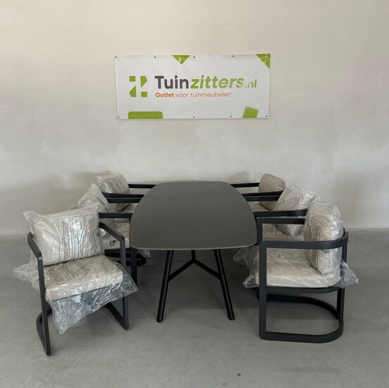 Hartman Milano 7-Delige Dining Tuinset