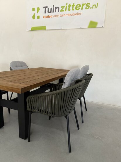 Hartman Arezzo/Yasmani 5-delige diningset