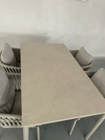 Hartman Belmonde/Espen 160cm 5-delige diningset