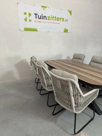 Sens-Line Carlo/Bradford 7-Delige Dining Set