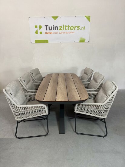 Sens-Line Carlo/Bradford 7-Delige Dining Set