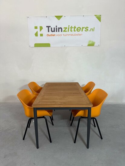 Hartman Sophie rondo Elegance/Silencio 5-delige diningset