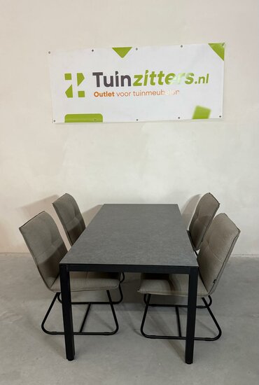 Hartman Chevalier 5-Delige Dining Tuinset