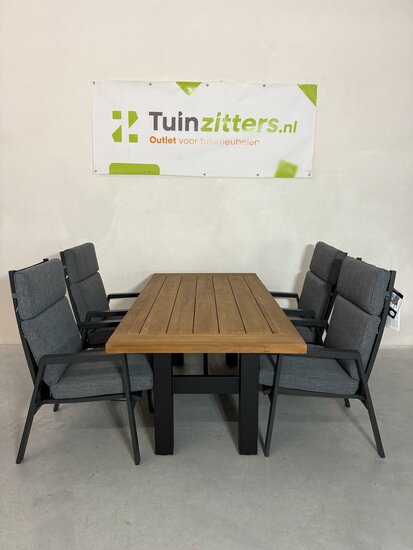 Hartman Yasmani/Milano 5-delige diningset 