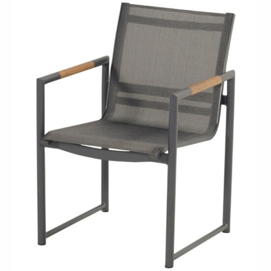 Hartman Fontaine Dining Tuinstoel - Aluminium - Textileen - Xerix  
