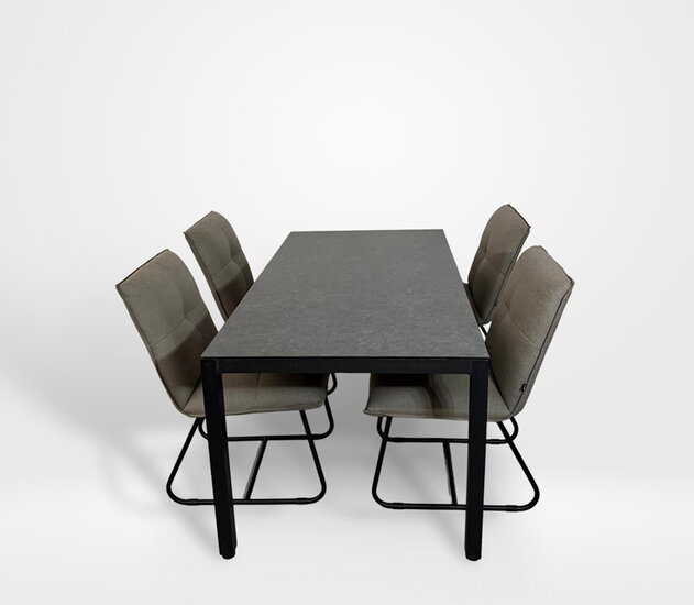 Hartman Chevalier 5-Delige Dining Tuinset