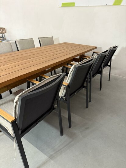 Hartman Lino / Yasmani 9-delige Diningset