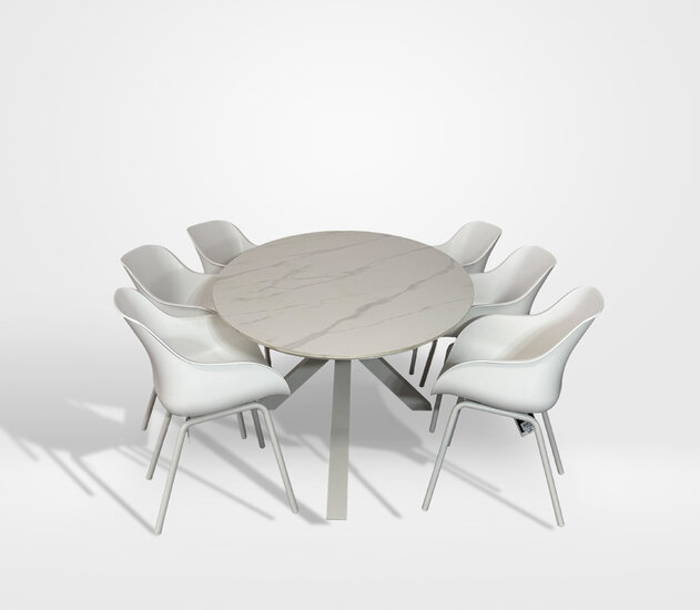 Hartman Sophie Rondo Elegance / Xander 7-delige Diningset