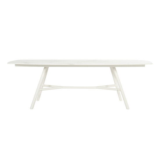 Hartman Benevento Tuintafel &ndash;240x100 cm&ndash;Wit