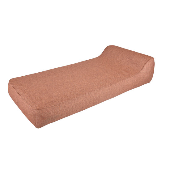 Barths Palma &ndash; Inflatable Single Lounger &ndash; Terracotta