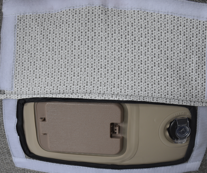 Barths Palma &ndash; Opblaasbaar Ligbed &ndash; Antraciet