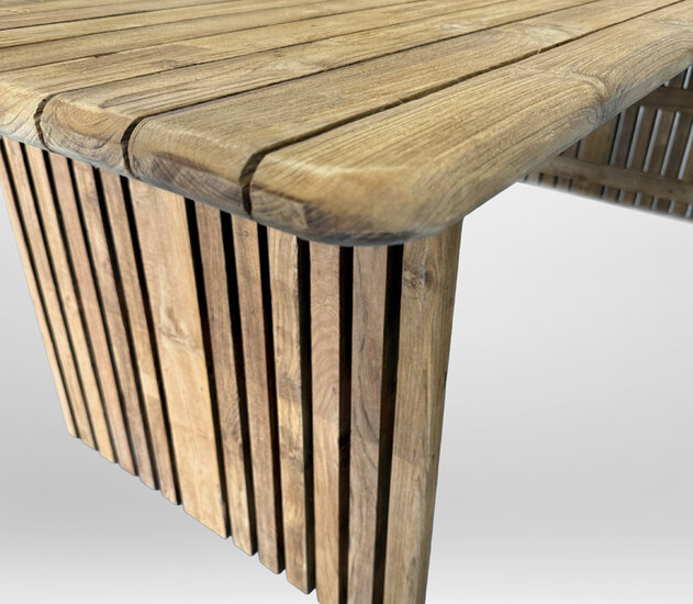 Reteak Jati dining tuintafel &ndash; 240x100cm