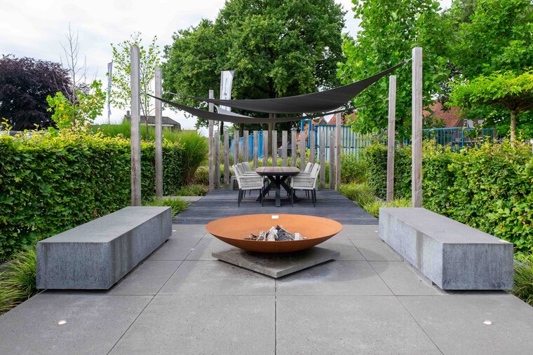 Sens-Line Bari/Bradford 240 cm 7-delige dining tuinset