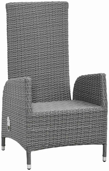 Solterra - Meloneras - dining tuinstoel verstelbaar - wicker (incl. Kussen)