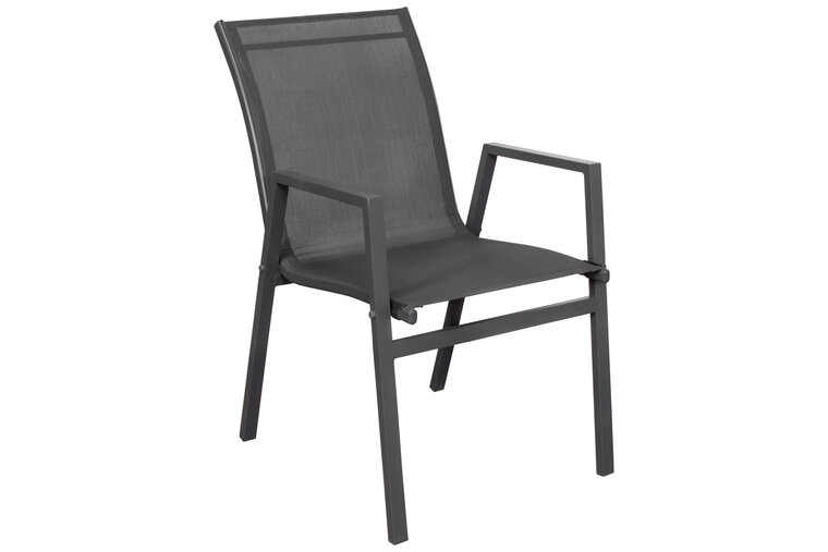 Sens-Line Houston stapelbare tuinstoel - Aluminium 