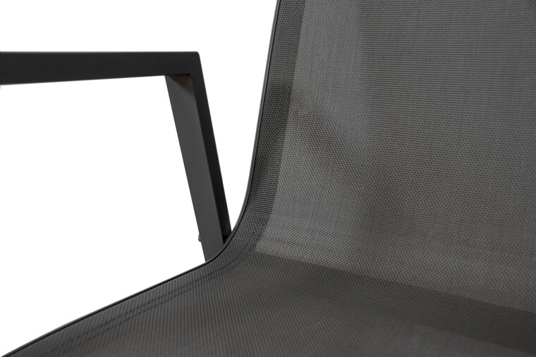 Sens-Line Houston stapelbare tuinstoel - Aluminium 