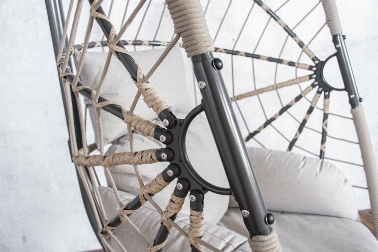 Tuinzitters CocoHamm hangstoel - rope- (incl. frame en kussens)