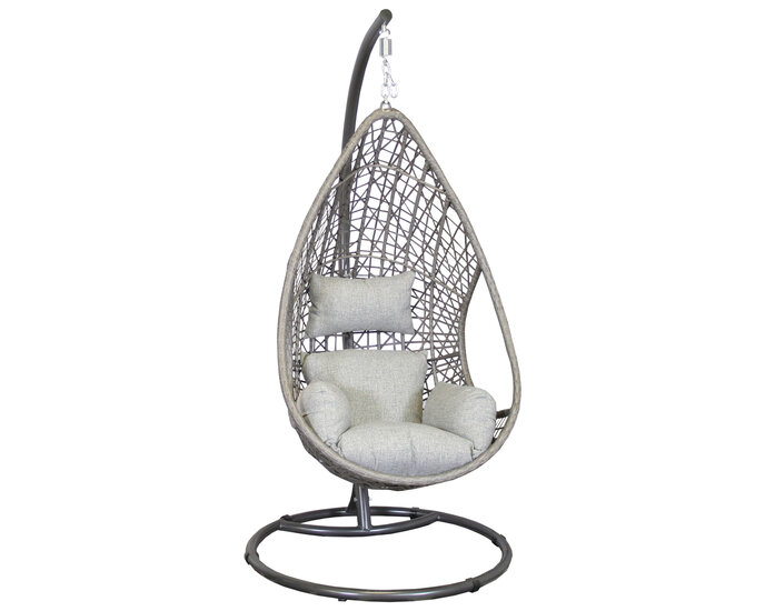 Tuinzitters SkyCocoon hangstoel - wicker (incl. frame en kussens)