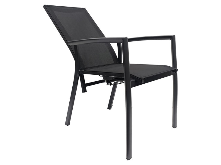 SenS-Line Nino dining tuinstoel verstelbaar - antraciet