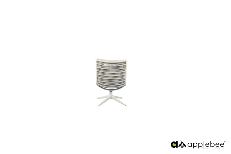 Apple Bee Camp Bay dining tuinstoel - Oyster - (incl. Bee Wett cushion Cotton Flower)