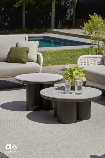 Apple Bee buitenkleed cross 400x250 cm - Oyster