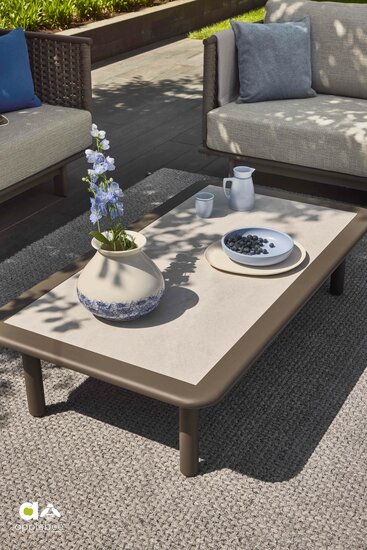 Apple Bee buitenkleed cross 400x250 cm - Grey