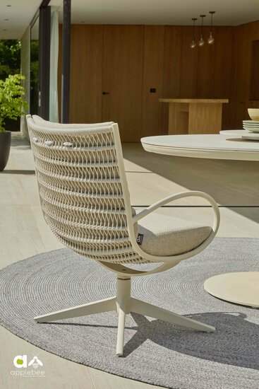 Apple Bee buitenkleed swirl &Oslash;300 cm - Dark grey