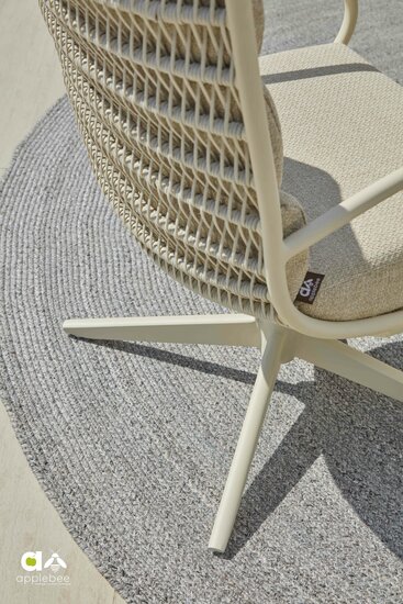 Apple Bee buitenkleed swirl &Oslash;300 cm - Dark grey