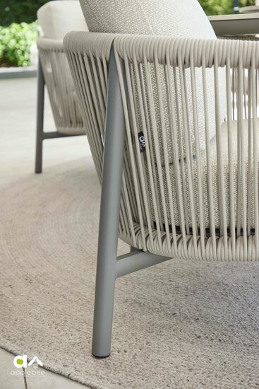 Apple Bee buitenkleed swirl &Oslash;300 cm - Taupe