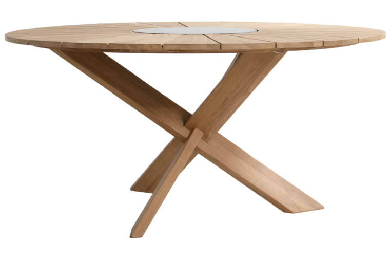 Hartman Provence ⌀150cm dining tuintafel - granieten inlay