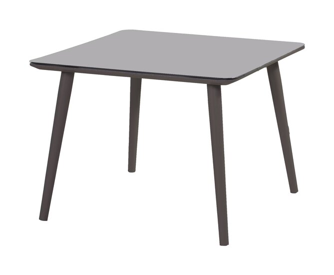 Hartman Sophie Studio dining tuintafel 100x100x75cm - HPL - Black